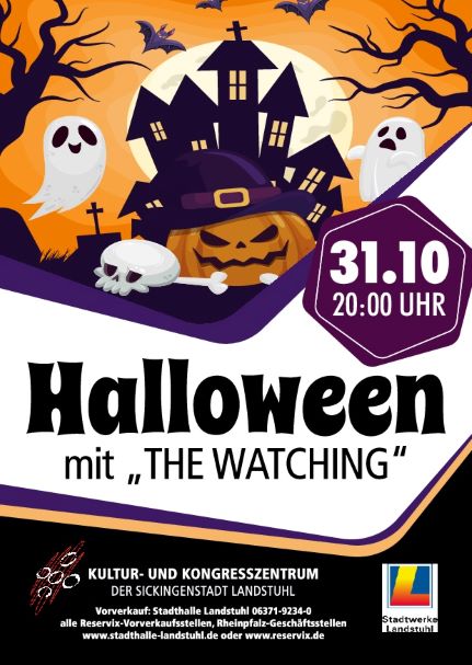 2022-10-31 Halloween Party with “The Watching” at Landstuhl Stadthalle