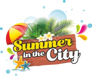 Logo of Summer in the City events at Stadthalle Landstuhl