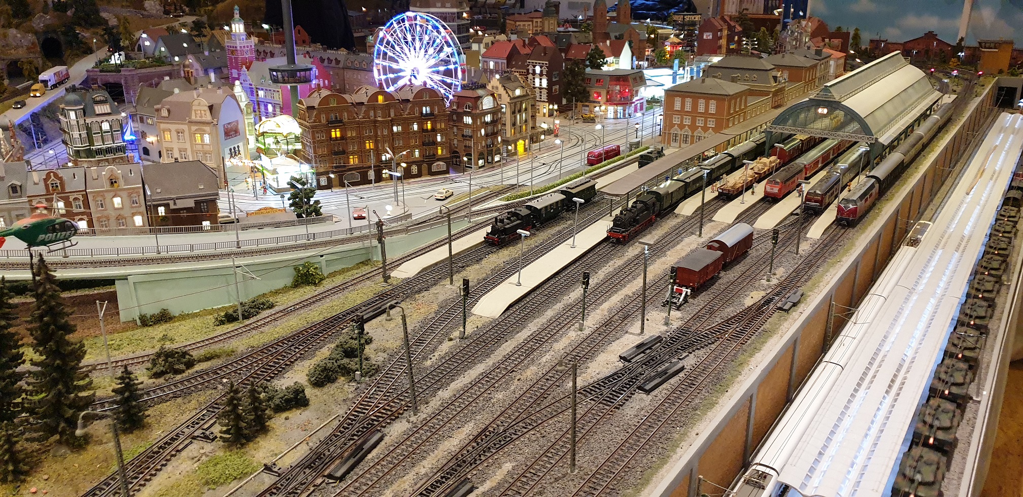 Picture of the Exhibtion Model Railroad Layout Obermoschel