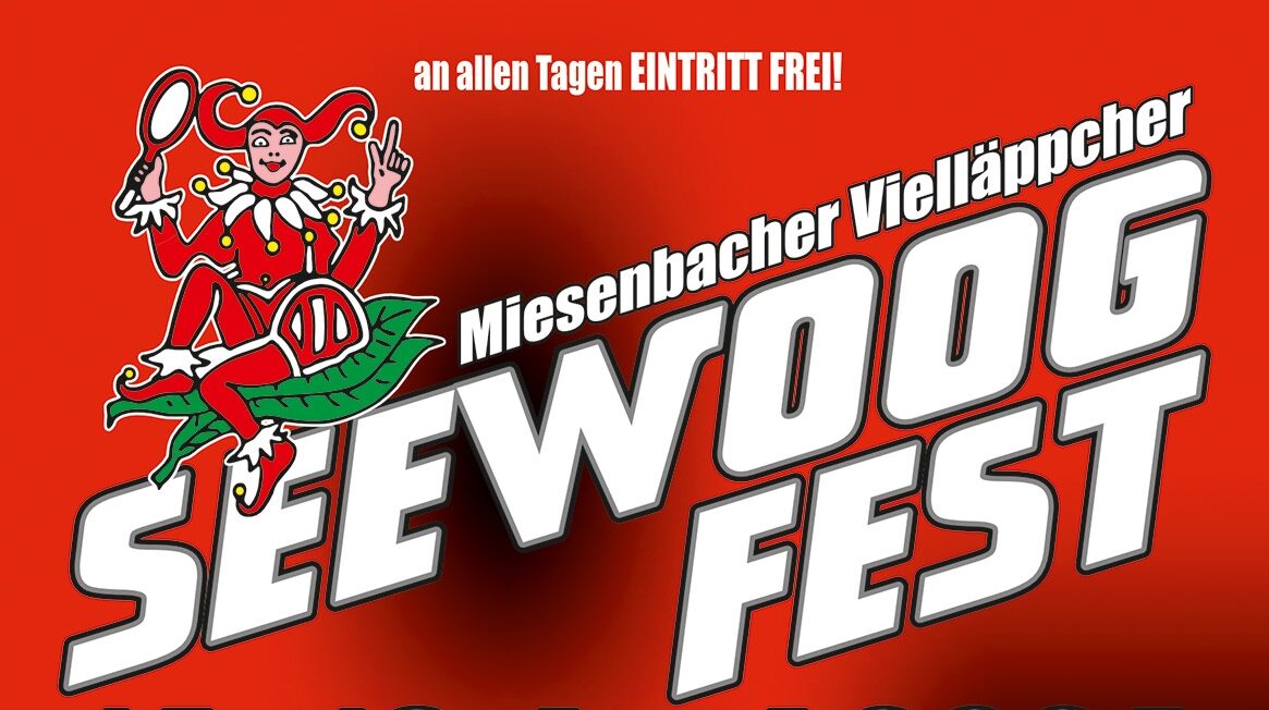 Poster of the Seewoog Fest in Miesenbach