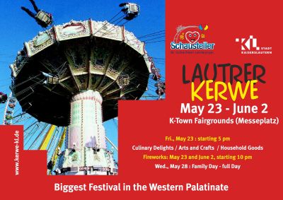 Poster of the May Fair in Kaiserslautern