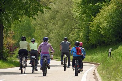 Photo showing bikers at the Event "Radelspaß im Sickinger Land"
