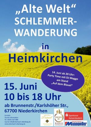 Poster of the Culinary Hiking Tour around Heimkirchen