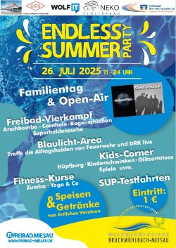 Poster of the Event "Endless-Summer-Party" in Miesau
