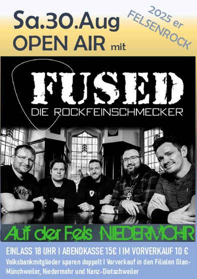 Poster of the Open Air Rock in Niedermohr