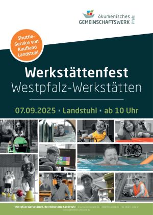 Poster of the Sheltered Workshop Festival in Landstuhl