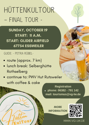 Poster of the German-American HüttenKulTour