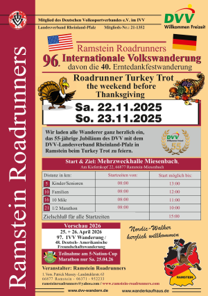 Poster of the Turkey Trot in Miesenbach