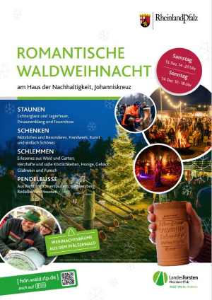 Waldweihnacht Plakat