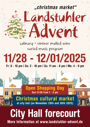 Poster of the Landstuhl Christmas Market