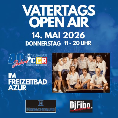 Poster of the Open-Air Concert in Ramstein