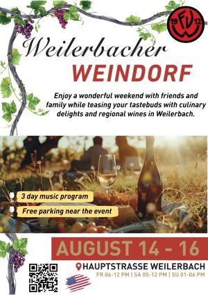 Poster of the Weilerbach Wine Village