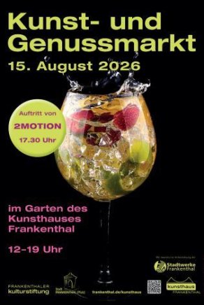 Poster of the Gourmet and Arts Market in Frankenthal