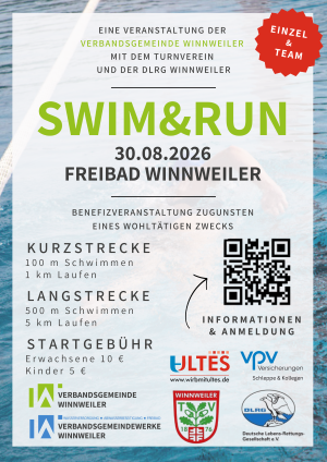 Poster of the Swimm & Run Event