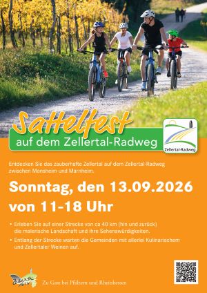 Poster of the Biking Event "Sattelfest"