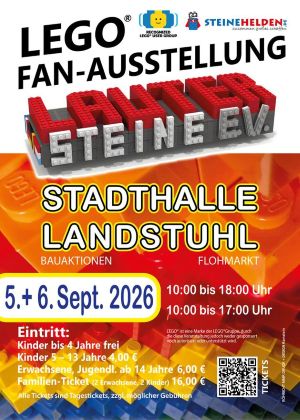 Poster of the LEGO Exhibition in Landstuhl