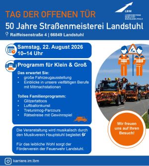 Adverstisement Open Day Landstuhl Road Maintenance Depot