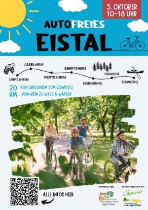 Poster of the Biking Event - Car-free Eistal